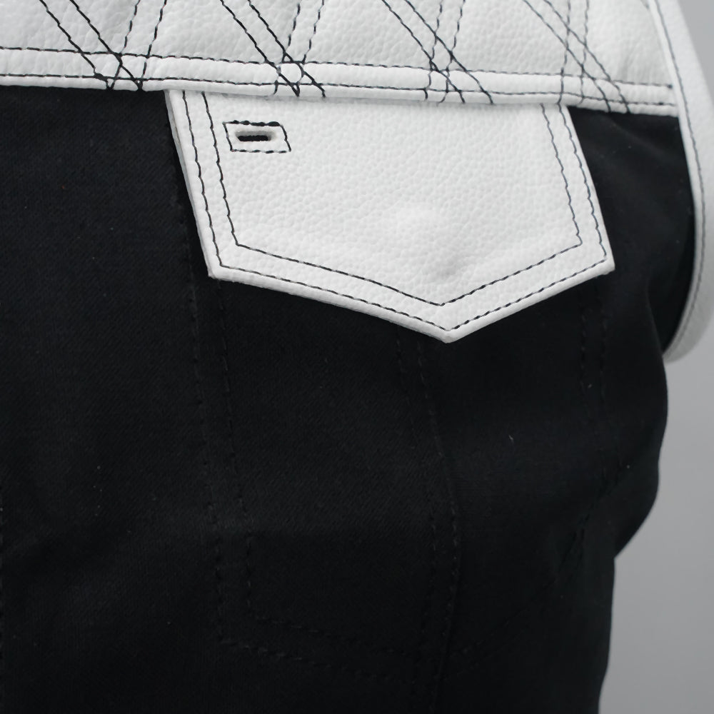 Motorcycle vest with conceal-carry pockets
