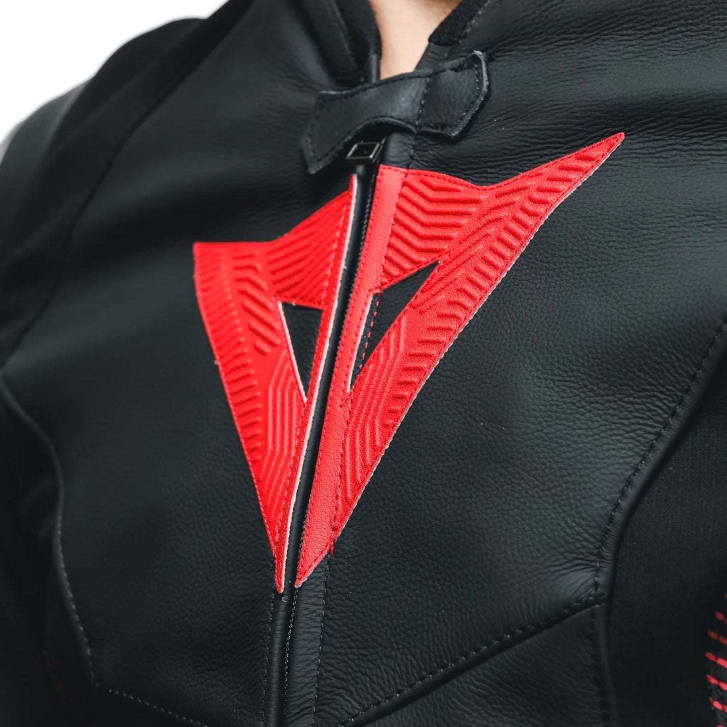 Dainese Fulcro Men’s Black Leather Motorcycle Jacket