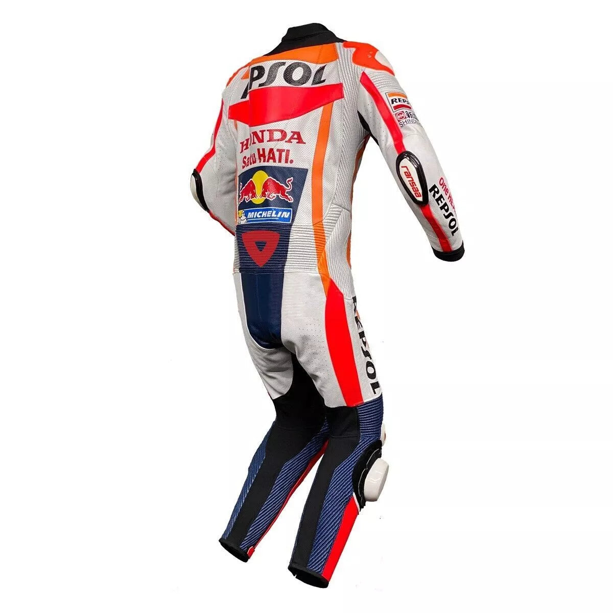 Honda Repsol Racing MOTOGP Riding Gear Cowhide Leather Biker Suit