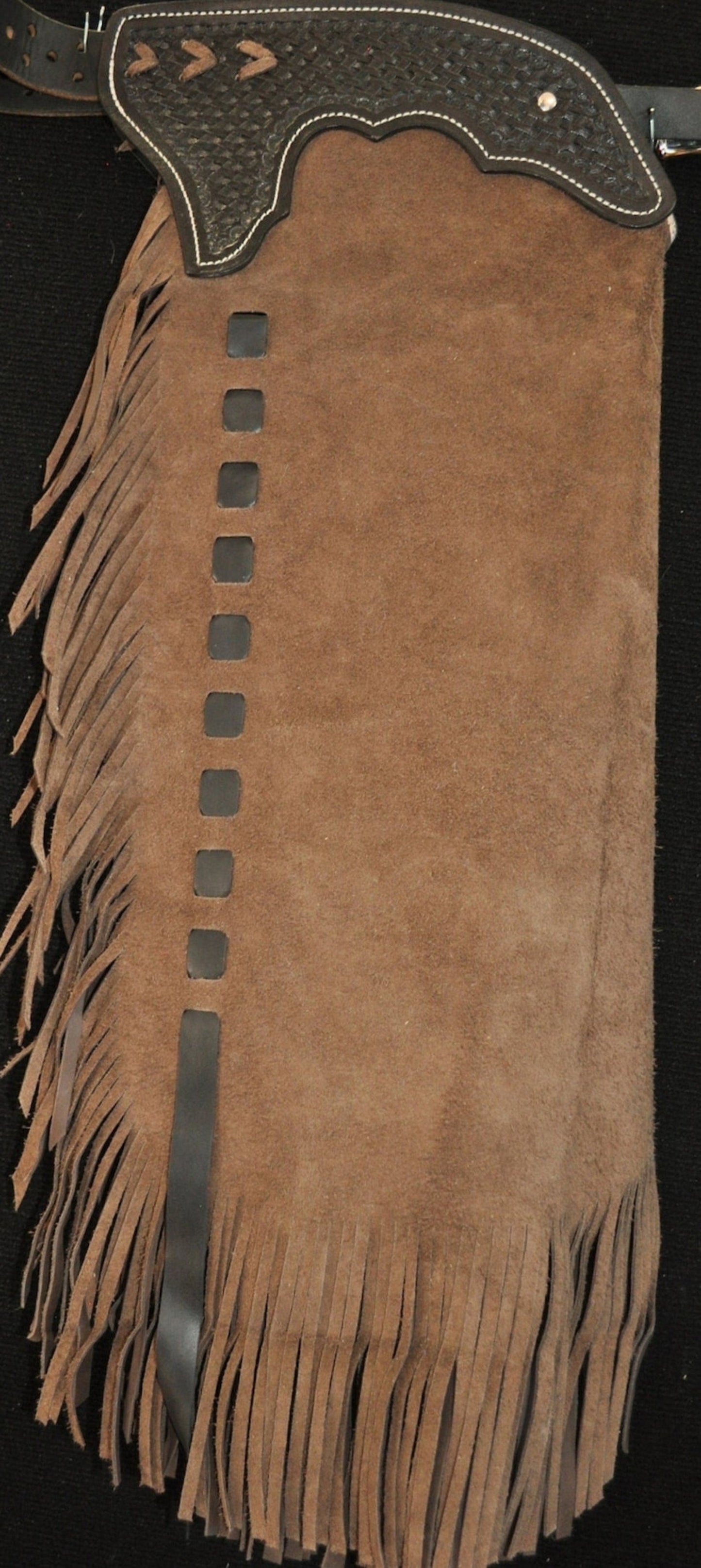 Handmade Native American Leather Chap Tan Brown Suede Fringes Style Pant Chap Western Cowboy Chap Rodeo Chap Mountain Men Leather Chap