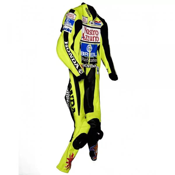 The Valentino Rossi Honda MotoGP 2000 Leather Suit